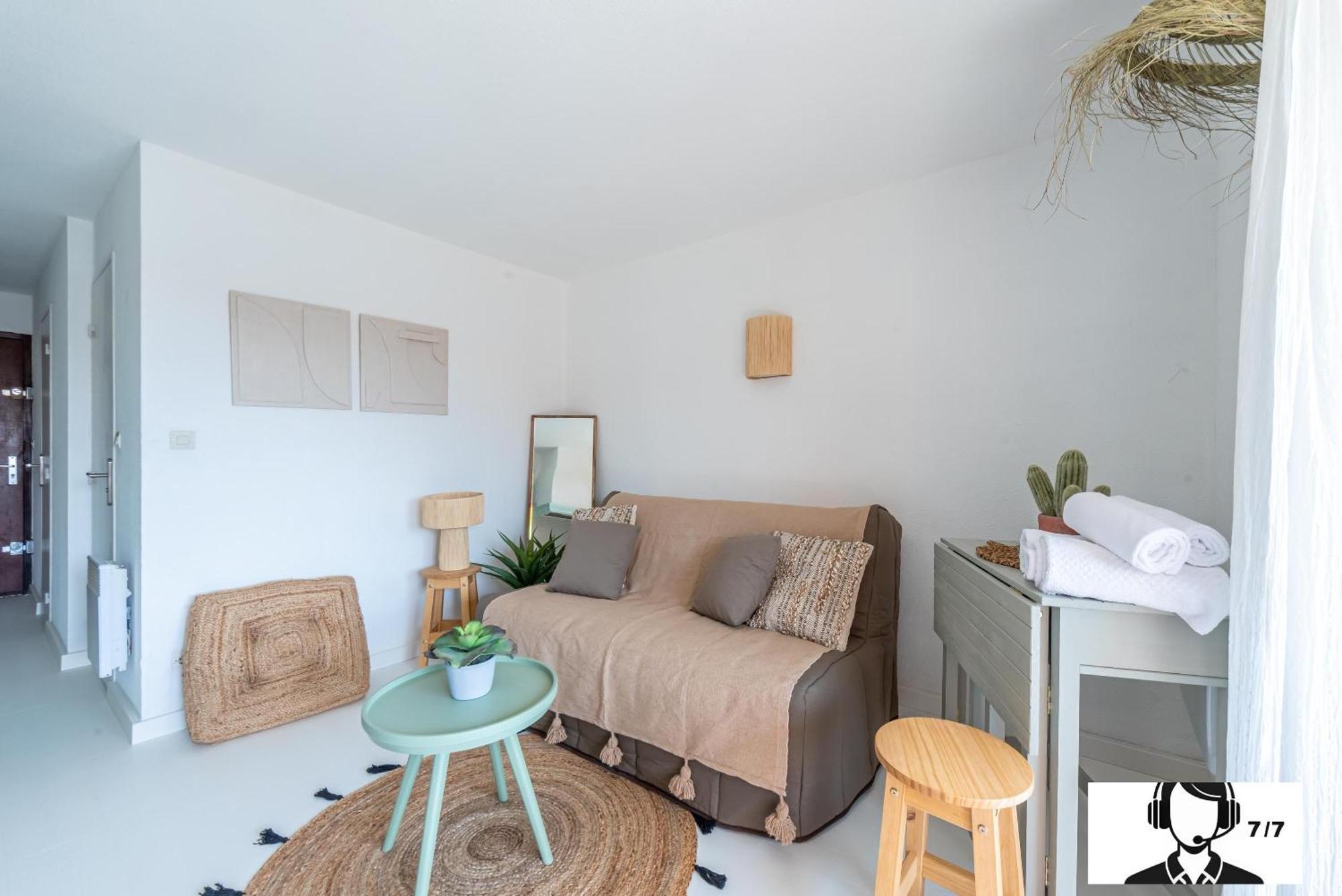 圣西普里安L'Athlantis - Cosy With Terrace And Parking公寓 外观 照片
